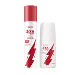 ZIXA Strong Spray(75ml) + Roll On(50g) : Rapid Pain Relief for Muscle Pain, Knee Pain, Joint Pain, Shoulder Pain, Body Pain, Leg Pain, Headache and Back Pain (Spray + Roll On)