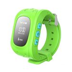 JIKRA Q50 Kids Smartwatch with GPS, Sim Support, Tracker, Calling Function, Camera for All 3G and 4G Android, IOS Smartphones (Green)