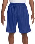 Russell Athletic Men's 9 Inch Mesh Short, Royal, Medium