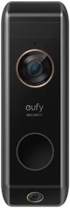 eufy Security Video Doorbell S330, 2K HD Video Doorbell, HD Security Camera, Battery-Powered Add-On, Dual Motion Detection, Package Detection, Family Recognition, No Monthly Fee, Motion Alerts