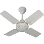 Polycab® High Speed 600mm Zoomer Ceiling Fan ||800R.P.M. || 4 Blade || 2 Years Guarantee || Anti-Rust Coating (1, White)