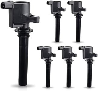 ENA Ignition Coil Pack Set of 6 Compatible with Ford Mazda Mercury Escape Five Hundred Freestyle Taurus 3.0L V6 Replacement for DG500 DG513 FD502