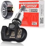 Autel TPMS Sensor MX-Sensor, 315MHz + 433MHz Dual Frequency Tire Replacement Sensor for All Cars, Same as OE Sensor, 100% Cloneable Pressure Monitor System Sensor (Metal Valve, Press-in, 1PCS)