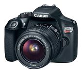 Canon 18 Digital Camera with 3-Inch LCD, Black (T6)