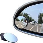 BEEWAY Blind Spot Mirrors, Round Fr