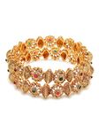 YouBella Jewellery for Women Gold Plated Bracelet Bangles for Women (2.8)