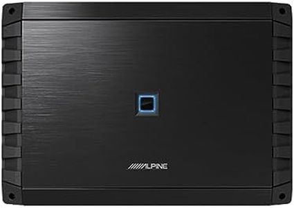 Alpine S2-A55V S-Series Class-D 5-Channel Amplifier, Hi-Res Certified, 40W x 4 + 200W x 1 @ 4 Ω, 60W x 4 + 300W x 1 @ 2 Ω