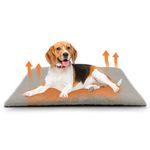 YGJT Upgraded Thickening Cat Bed Pet Self Heating Pad, Fluffy Cats Dogs Blanket Heated Bed Mat, Cat Beds for Indoor Cats, Warming Thermal Pet Bed Blanket without Electricity, Washable