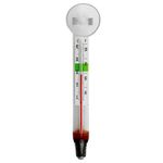 Glass Aquarium Thermometer with Safe Zone Section and Suction Cup – for Tropical Freshwater and Marine Saltwater Aquariums