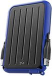 Silicon Power Armor A66 1TB Rugged External Hard Drive, Military-Grade Shockproof Water-Resistant USB 3.0 Portable HDD for PC Mac Laptop Computer - Blue