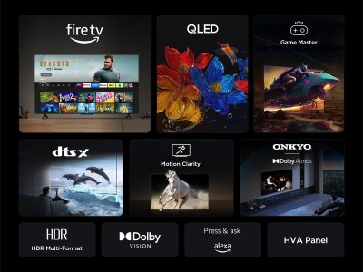 TCL 43" QLED 4K HDR Smart TV – Ultra HD Display