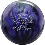 Bowlerstore Products Hammer Axe Bowling PRE-DRILLED Ball - Purple/Smoke 8lbs