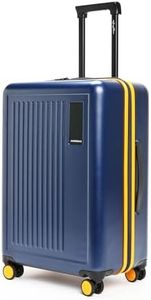 MOKOBARA The Transit Luggage Poly-Carbonate Hard Sided 8 Silent Ninja Wheels for Travelling (We Meet Again Sunray (Limited Edition), Check-in Medium)