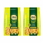 Oleev Kitchen Penne Pasta (Cucina Italiana) 100% Durum Wheat | No Maida | 800 Gram (400 Gram X 2)