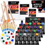 ESRICH Acrylic Paint Canvas Set,42 