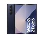 Samsung Galaxy Z Fold6, AI Smart Phone, Android Smartphone, 256GB Storage, AI Zoom, Live Translate, Multi-Tasking, S Pen, Long Battery Life - Navy (CAD Version & Warranty)