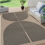 Lahome Modern Rainbow Easy Jute 6x9