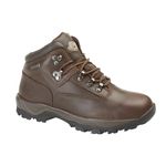 Northwest Territory Inuvik Men's Hiking/Walking Leather Waterproof High Rise Boots (Waxy Brown, numeric_12)