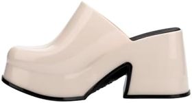 Melissa Mia Shoes for Women, Beige/Black, 5