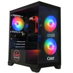 CHIST Gaming Tower PC AMD Radeon Graphics Windows AMD Ryzen 5 5600GT/ 16GB DDR4 Ram 1TB NVMe SSD/ 650 PSU (Black)