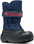 Columbia Toddler Unisex Powderbug Snowlite Strap, Collegiate Navy/Spicy, 7