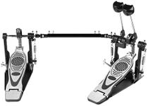 Double pedal Bass drum pedal,Double Chain Drum Step on Hammer, Bass Drum Pedal come with 2 PCS Drum Beater Stick & Drum Key