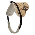 WEAVER Bareback Fleece Saddle Pad 21x35 Beige
