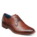 Florsheim Men's, Flex Plain Toe Oxford, Cognac, 8 Wide