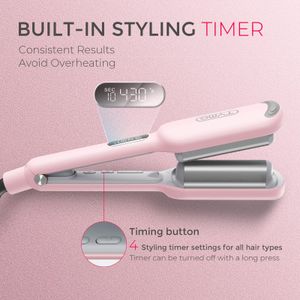 TYMO ROVY 25mm Hair Waver – Pink Styling Tool