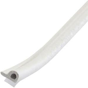 All Weather White EPDM P Section Rubber Weather Seal Strips - MD Building Products 02576