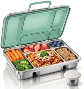 G.a HOMEFAVOR Stainless Steel Lunch Box, Green, 1100 ml/37 oz