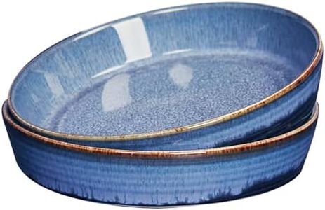 jinsongdafa Porcelain Au Gratin Dishes,Baking Dish microwave & Oven Safe, Casserole Dishes, Gratin Dishes Set for Lasagna & Cobblers, 17 oz 7.9 INCH