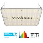 VIVOSUN VS1000E LED Grow Light, 2 x 2 FT LED Plant Light with Samsung Diodes and Sunlike Full Spectrum for Growi Indoor Plants, Seedlings, Vegetables, and Flowers