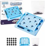 Toy Imagine Magnetic Chess Game – 20 Balls Multiplayer Interactive Magnetic Chessboard for Kids & Adults – Educational STEM Toy, Perfect for Family Fun, Travel & Parties, Ages 3+