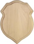 Walnut Hollow 38823 Basswood Shield Plaque, 9 by 12"