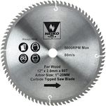 Neiko 10768A 12" Carbide Tipped Miter Saw Blade 80 Tooth