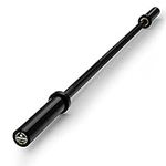 LIONSCOOL Premium 4ft Barbell (Blac