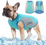 Lightweight Dog Cooling Vest, Safe Breathable Sun-Resistant Dog T-Shirt, UV Protection, Cooling Dog Jacket with Reflective Stripes for Spring and Summer, for Small to Medium Dogs