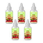 Atom Agrotech Plant Growth Enhancer Supplement 50ml- Root Enhancer For Plants, Best Organic Supplement For Gardening & Outdoor plants, Home & kitchen Gardening | Pack Of 5 (5)