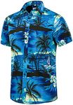 EUOW Men's Hawaiian Shirt Short Sle