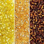 Miyuki Delica Seed Beads Bundle: Size 11/0, Palette Collection DB42, DB144, DB145, 7.2 Grams, 3 Tubes