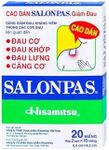 Hisamitsu Salonpas Heat Patch Herbal Menthol Self Adhesive Medical Plaster Pain Relief Patch for Sore Muscles (20 Patches)