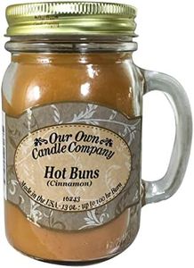 Our Own Candle Company Candle Jar 100Hr Hot Buns, SICI-CI, Beige, 13 oz