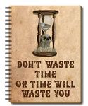 Nourish A5 Size Daily Planner - Don't Waste Time