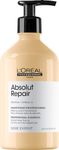 L’Oréal Professionnel Absolut Repair Hydrating Shampoo 500ml, for Dry hair, intense softness & shine, moisturising & nourishing