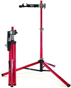 FEEDBACK SPORTS | Ultralight Bike Repair Stand | Bicycle Workstand W/Tripod Base | Lightweight and Durable Aluminum | Red