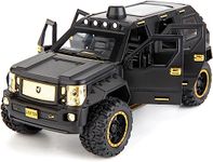 Alokik Enterprise Compatible for 1:24 G-Patton Car Model, Diecast Pull Back Car Toy car, Doors Open, Light and Sound, Boys Toys Kids Adults Gifts【Colors as Per Stock】