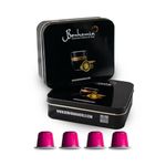 Bonhomia Espresso Medium Roast Coffee Combo - Freelove & Decaf (40-Count) | Nespresso Compatible Aluminum Capsules | Premium AA+ Grade Beans