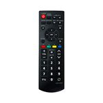 7SEVEN® Compatible with Panasonic Tv Remote Original N2QAYB00060D Model Suitable for LCD LED Panasonic Television Remote Control - Match Exactly Previous Remote