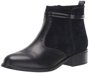 Bandolino Women's Danny Ankle Boot, Navy, 5